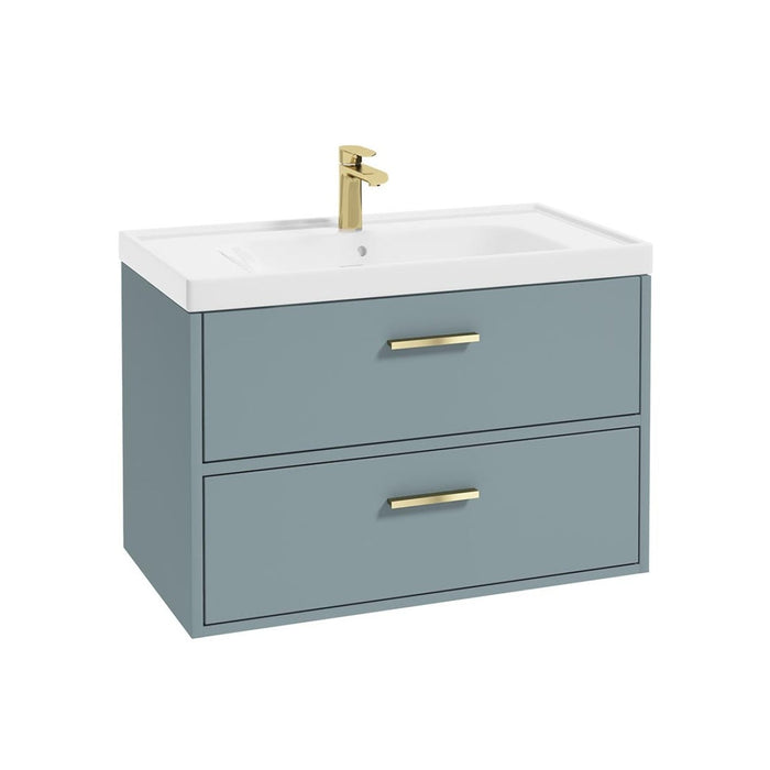 Sonas Finland 2 Drawer Wall Hung Vanity Unit With Basin &