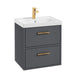 Sonas Finland 2 Drawer Wall Hung Vanity Unit With Basin &