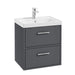 Sonas Finland 2 Drawer Wall Hung Vanity Unit With Basin &