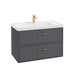 Sonas Finland 2 Drawer Wall Hung Vanity Unit With Basin &