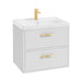 Sonas Finland 2 Drawer Wall Hung Vanity Unit With Basin &