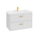 Sonas Finland 2 Drawer Wall Hung Vanity Unit With Basin &