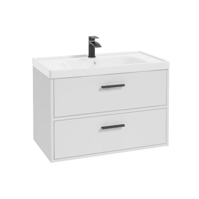 Sonas Finland 2 Drawer Wall Hung Vanity Unit With Basin &