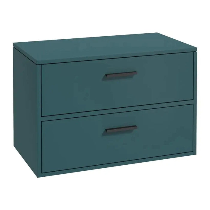 Sonas Finland 2 Drawer Wall Hung Vanity Unit With Countertop