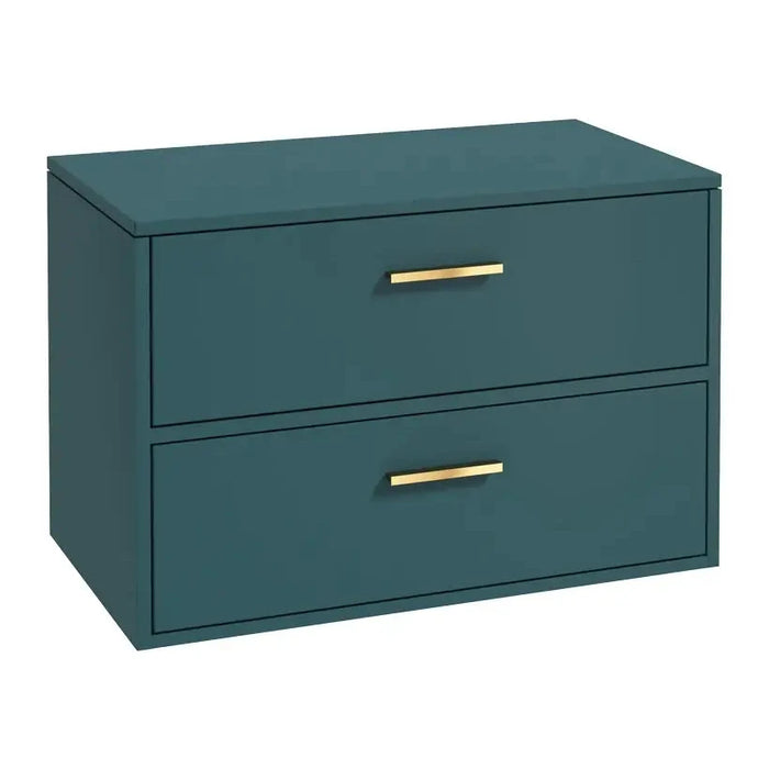 Sonas Finland 2 Drawer Wall Hung Vanity Unit With Countertop