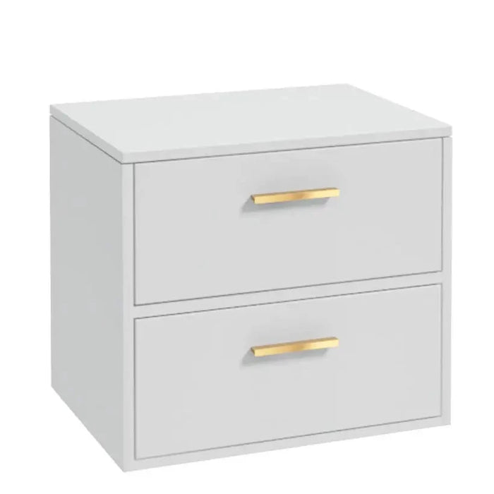 Sonas Finland 2 Drawer Wall Hung Vanity Unit With Countertop