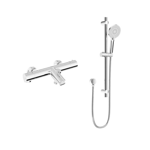 Sonas Form Deck Mounted Thermostatic Bath Shower Mixer &