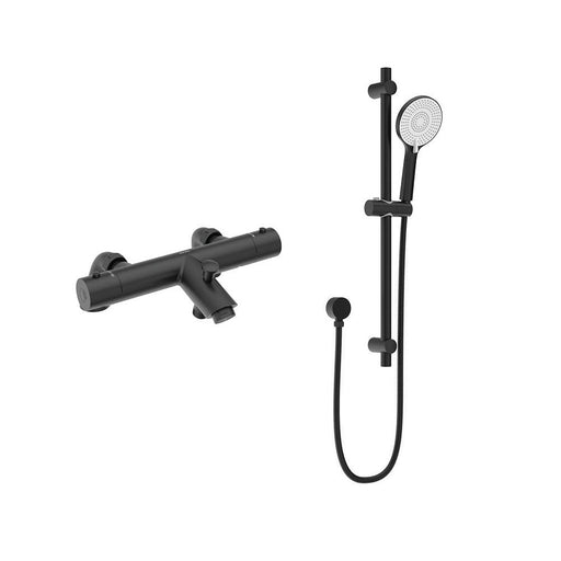 Sonas Form Deck Mounted Thermostatic Bath Shower Mixer &