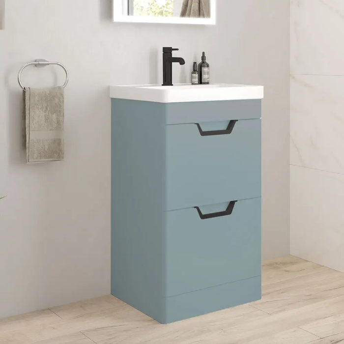 Sonas Freya 2 Drawer floorstanding Vanity Unit With Basin