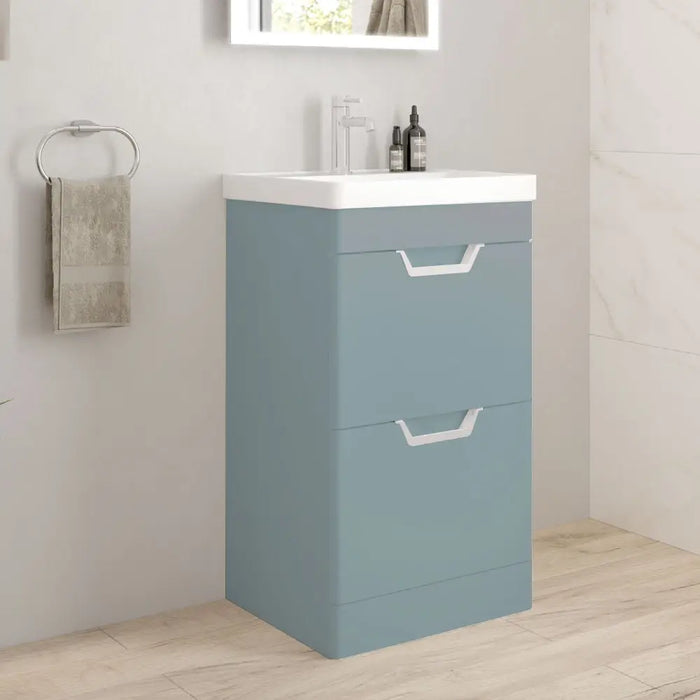 Sonas Freya 2 Drawer floorstanding Vanity Unit With Basin