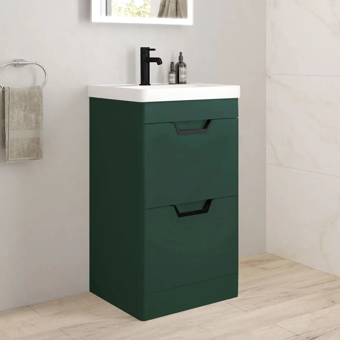 Sonas Freya 2 Drawer floorstanding Vanity Unit With Basin