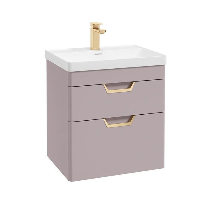 Sonas Freya 2 Drawer Wall Hung Vanity Unit With Basin