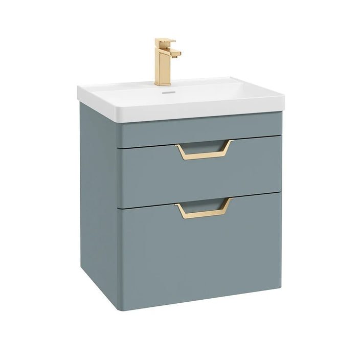 Sonas Freya 2 Drawer Wall Hung Vanity Unit With Basin