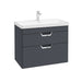 Sonas Freya 2 Drawer Wall Hung Vanity Unit With Basin