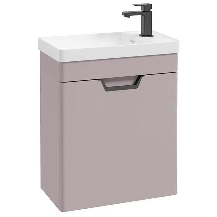 Sonas Freya 550mm 1 Door Cloakroom Wall Hung Vanity Unit