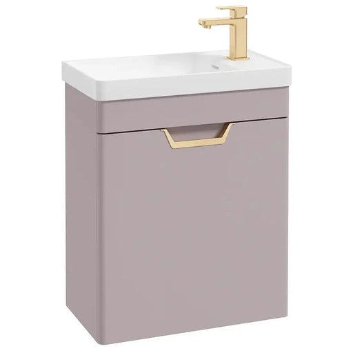 Sonas Freya 550mm 1 Door Cloakroom Wall Hung Vanity Unit