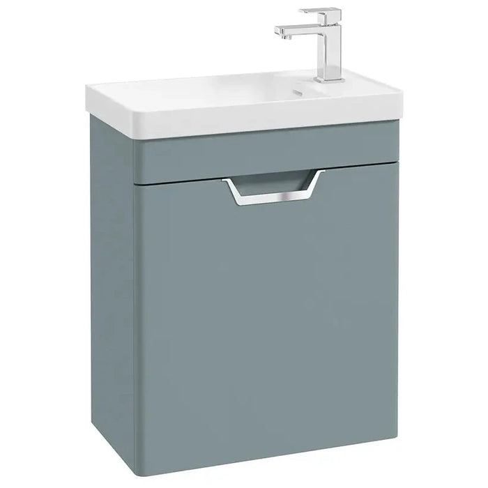 Sonas Freya 550mm 1 Door Cloakroom Wall Hung Vanity Unit