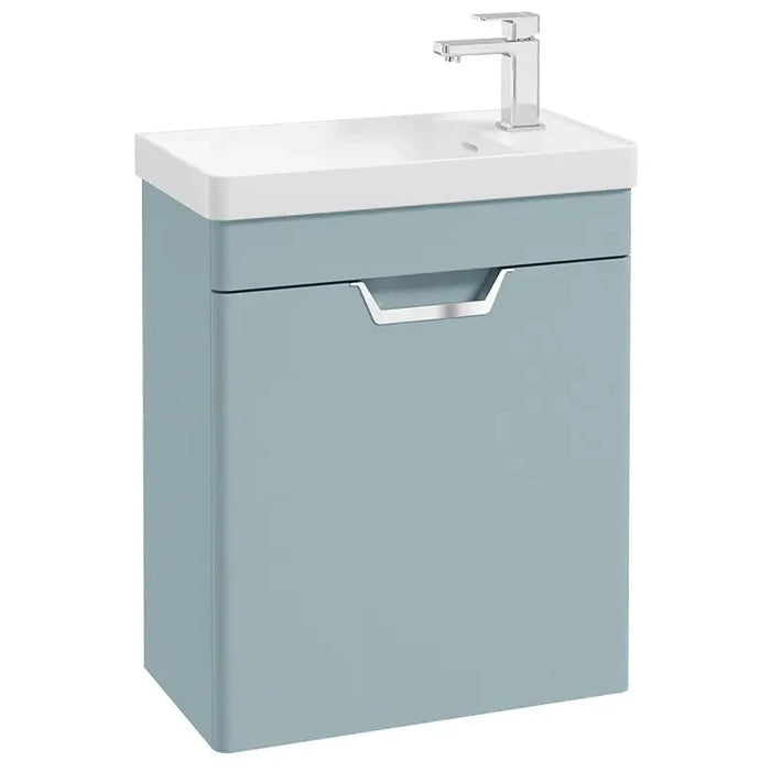 Sonas Freya 550mm 1 Door Cloakroom Wall Hung Vanity Unit