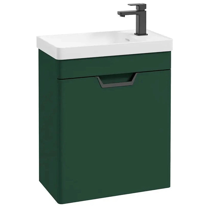 Sonas Freya 550mm 1 Door Cloakroom Wall Hung Vanity Unit