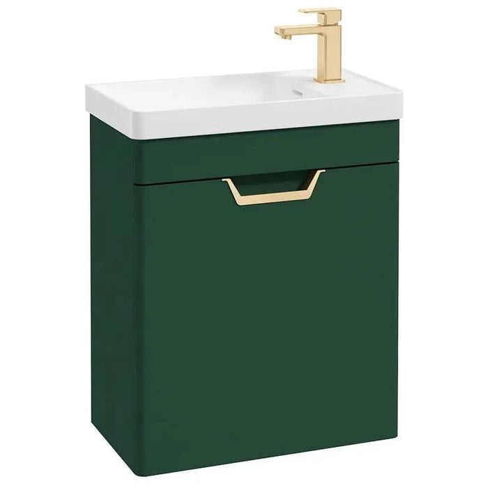 Sonas Freya 550mm 1 Door Cloakroom Wall Hung Vanity Unit