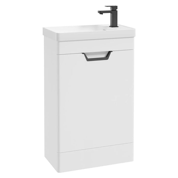 Sonas Freya 550mm 1 Door Floorstanding Vanity Unit