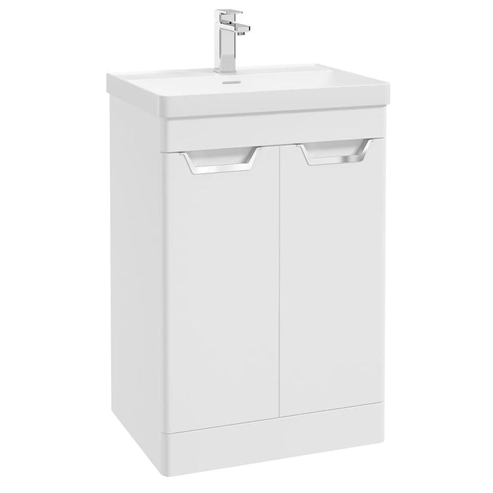 Sonas Freya 600mm 2 Door Floorstanding Vanity Unit