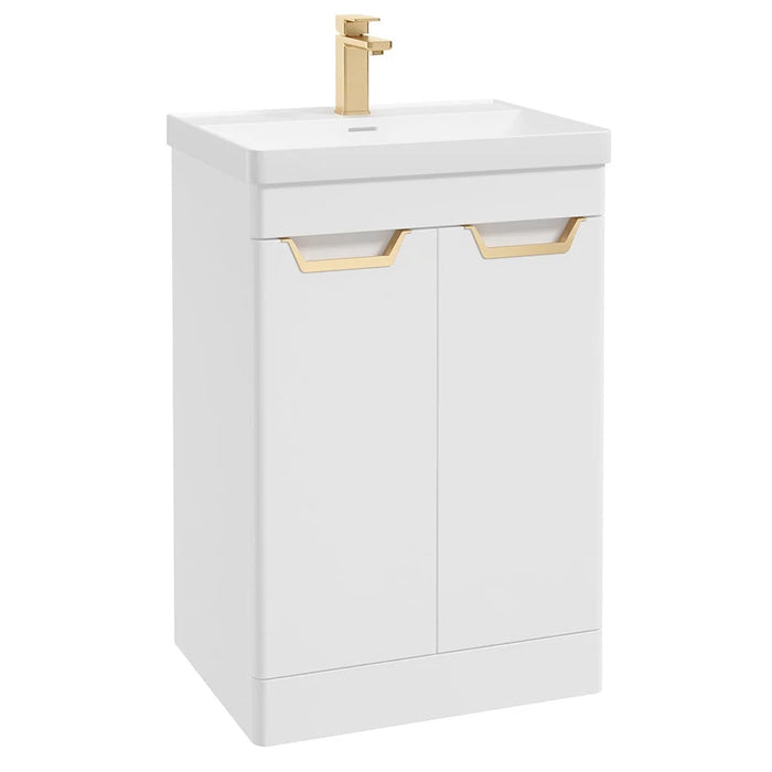 Sonas Freya 600mm 2 Door Floorstanding Vanity Unit