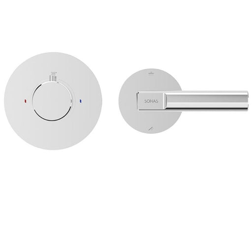 Sonas Hakk 2 Outlet Thermostatic Concealed Shower Valve