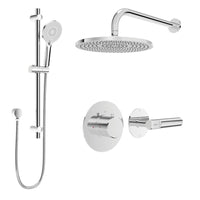 Sonas Hakk Thermostatic Shower Set 1 With Wall Arm - Chrome