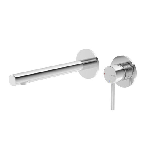 Sonas Hakk Wall Mounted Basin Mixer Tap - Chrome