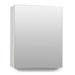 Sonas Hampton 1 Door Mirror Cabinet - White - 620mm x 500mm