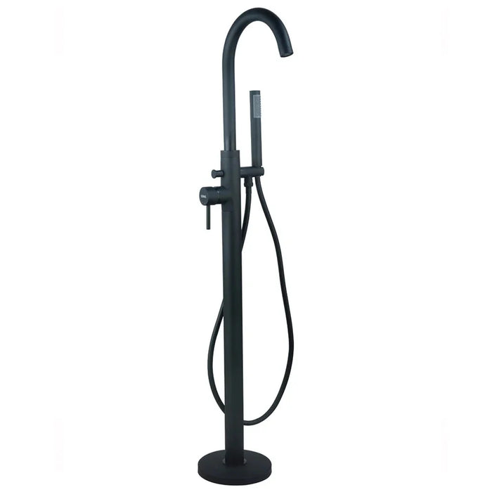 Sonas Harrow Floor Standing Bath Shower Mixer Tap - Black