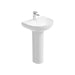 Sonas Horizon Round Basin With Full Pedestal 1 Tap Hole -