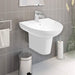 Sonas Horizon Round Basin With Semi Pedestal 1 Tap Hole