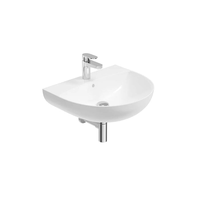 Sonas Horizon Round Wall Hung Basin With Bottle Trap 1 Tap