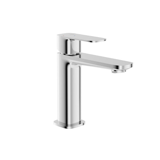 Sonas Inez Deck Mounted Basin Mixer Tap With Waste - Chrome