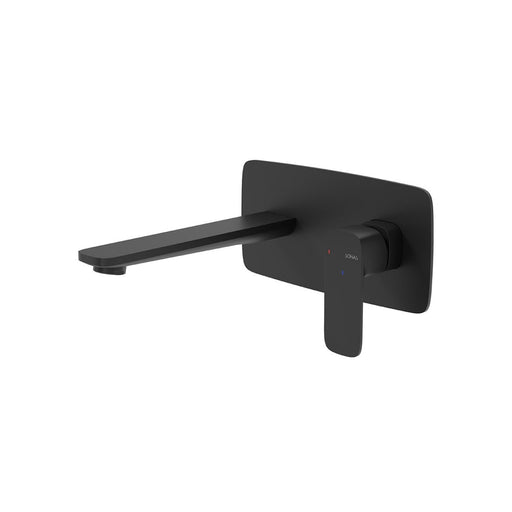 Sonas Inez Wall Mounted Basin Mixer Tap - Matt Black