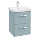 Sonas Kora 2 Drawer Wall Hung Vanity Unit With Basin