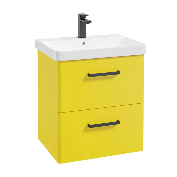 Sonas Kora 2 Drawer Wall Hung Vanity Unit With Basin