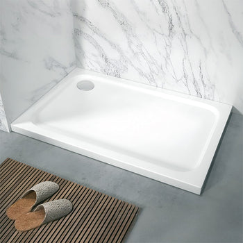 Sonas Kristal Secure Anti Slip Rectangular Shower Tray