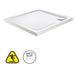 Sonas Kristal Secure Anti Slip Square Shower Tray