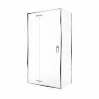 Sonas Living 8mm Hinged & Inline Shower Door with Side Panel
