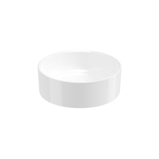 Sonas Living Round Countertop Basin & Waste - Gloss White