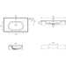 Sonas Living Vanity Basin - White - Inset Basins