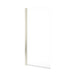 Sonas Lunar SB1 Radius Bath Screen 1400mm x 800mm 6mm Glass