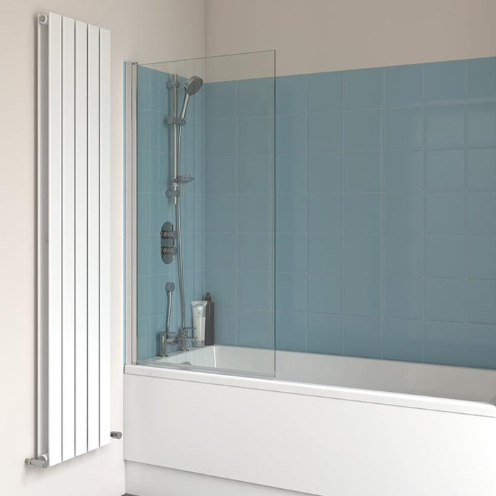 Sonas Lunar Square Bathscreen - 1400mm x 800mm Polished