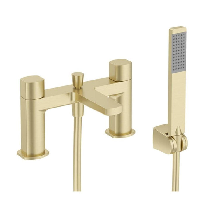 Sonas Luta Bath Shower Mixer Tap - Brushed Gold