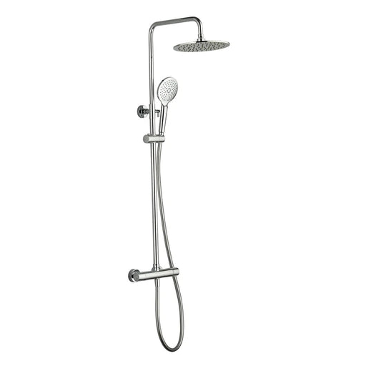 Axel Luxury Round Thermostatic Shower Kit - Showering