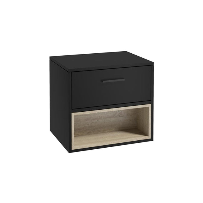 Sonas Malmo 1 Drawer Wall Hung Vanity Unit With Countertop