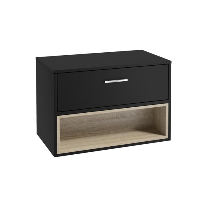 Sonas Malmo 1 Drawer Wall Hung Vanity Unit With Countertop